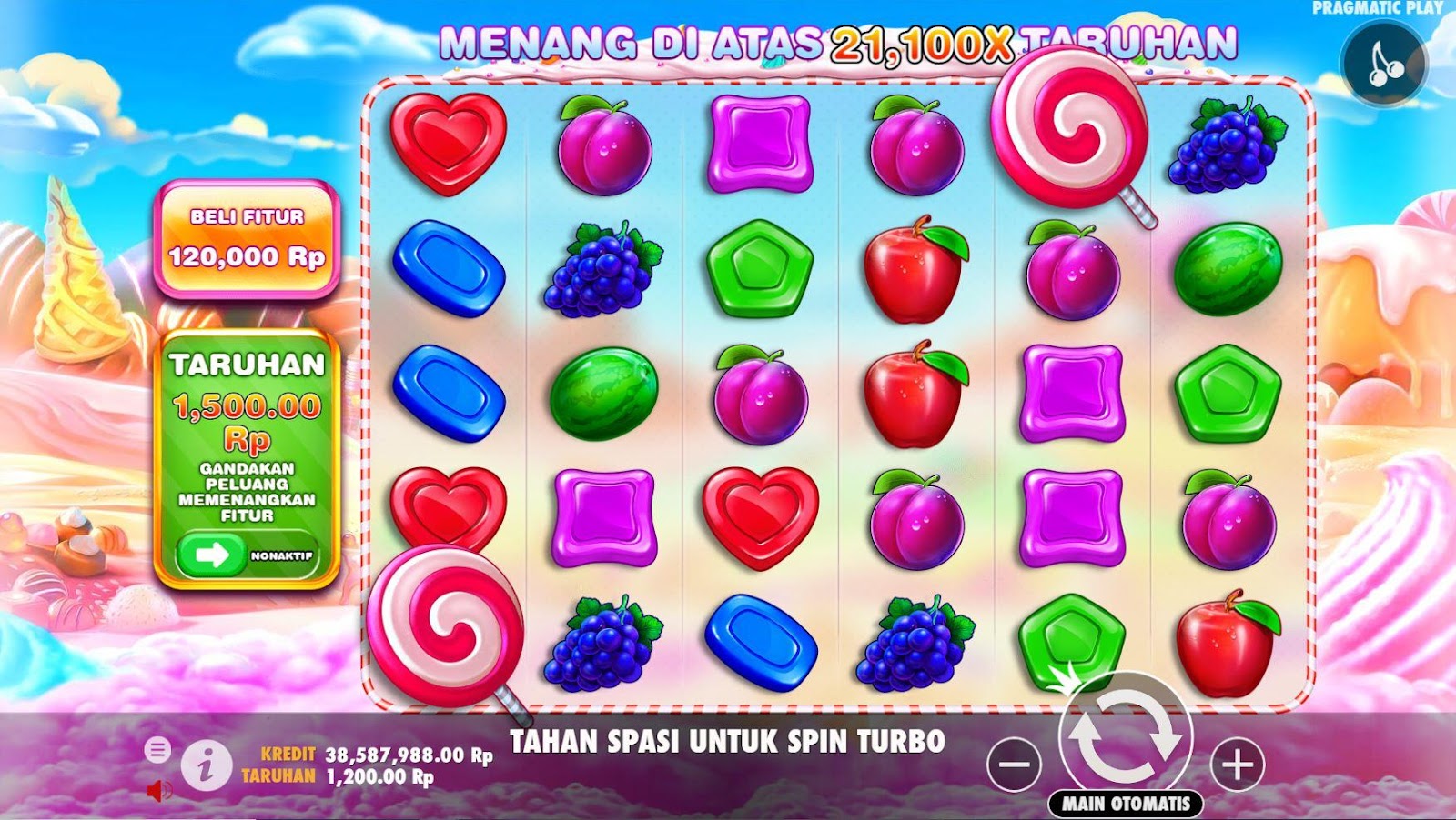 Nama Situs Judi Slot Online Gacor Terbaik 2023 Mudah Menang Besar Sweet Bonanza