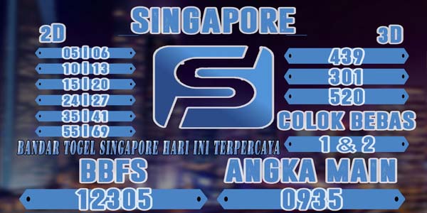 Situs Bandar Togel Singapore Hari Ini Terpercaya Live Result Tercepat 2023